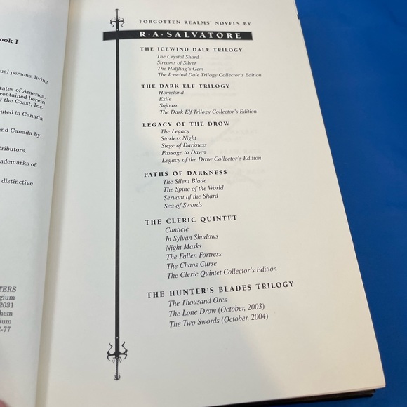 R.A. Salvatore ‘The Thousand Orcs’ hardcover book from Forgotten Realms series - Picture 6 of 9